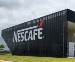 Exterior shot of Nestlé facility